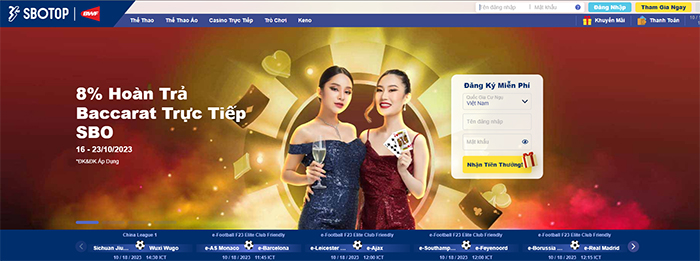 Top trò chơi hấp dẫn tại casino trực tuyến Sbobet